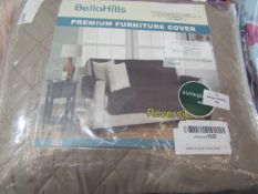 Bellahills Premium Furniture Cover - Unchecked & Packaged.