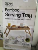 Asab Bamboo Serving Tray New & Packaged