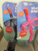 2 X Splash Mania Snorkle Sets Unopened