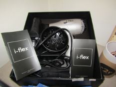 I-Flex Connected Pro Hair Dryer - Untested & Boxed.