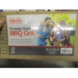 Asab Portable Outdoor BBQ Grill Unchecked & Boxed