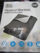Albert AustinHeated Blanket With Controller, Unchecked & Boxed