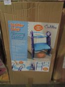 Cuddles Toddler Toilet Training Ladder, Blue - Unchecked & Boxed.
