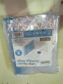 Asab Pack Of 6 Large Vacuum Storage Bags, Size: 70 x 50cm - New & Packaged.