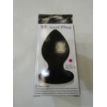 Aphrodisia XL Anal Plug, Black - New & Boxed.