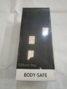 Body Safe Soft Silicone Male Masturbation Stimulator Cup With Quiet Strong Vibration - New & Boxed.