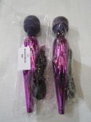 2x Purple Vibrators - New & Packaged.