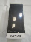 Body Safe Soft Silicone Male Masturbation Stimulator Cup With Quiet Strong Vibration - New & Boxed.