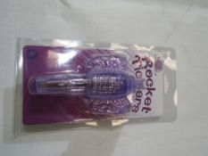 2x Aphrodisia Rocket Ricklers With Removable Tickler - New & Packaged.