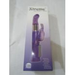 Aphrodisia Extreme Intense Penis Rabbit Vibrator, Purple With 8 Speeds & 8 Functions - New & Boxed.