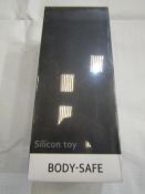 Body Safe Soft Silicone Male Masturbation Stimulator Cup With Quiet Strong Vibration - New & Boxed.