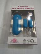 10 function dual bullet vibrator, new and boxed