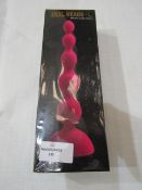 Anal Beads-L With Three Rumble Motors - New & Boxed.