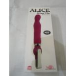 Alice Waterproof G-Spot Vibe 20-Function - New & Boxed.