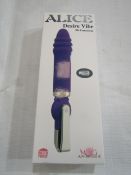 Aphrodisia Alice Desire Vibe 20 Mode Functions - New & Boxed.