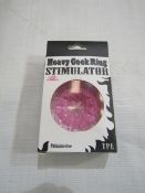 2x Aphrodisia Heavy Cock Ring Stimulator - New & Boxed.