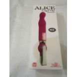 Alice Waterproof G-Spot Vibe 20-Function - New & Boxed.