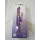 Aphrodisia Extreme Intense Penis Rabbit Vibrator, Purple With 8 Speeds & 8 Functions - New & Boxed.