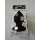 Aphrodisia XL Anal Plug, Black - New & Boxed.