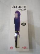 Aphrodisia Alice Penis Vibe With 20 Functions - New & Boxed.
