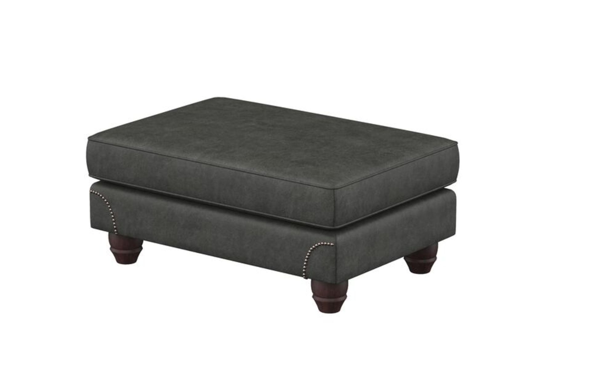 County Standard Footstool Rodeo Black All Over Dark Foam RRP 280County Standard FootstoolIntroducing