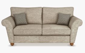 Aurora 2 Seater Sofa Standard Back Luna Beige Option 2 Oak Effect RRP 979 Aurora 2 Seater Sofa