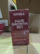 10 x Gifbea Hair Growth Set( Rosemary Oil/Serum For Hair Growth) New & Packaged Use Within 12 Months