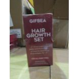 10 x Gifbea Hair Growth Set( Rosemary Oil/Serum For Hair Growth) New & Packaged Use Within 12 Months