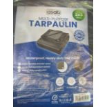 Asab Multi-Purpose Heavy Duty Tarpaulin, Size: 2x3 Metre - Unchecked & Packaged.