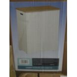 Laundry Storage, White With Bamboo Top, Size: 50 x 30 x 60cm - Unchecked & Boxed.