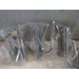 4x Packs Of 2 Addhesive Wall Hooks - Good Condition & Packaged.