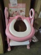 Asab Childrens Toilet Trainer - Pink - Unchecked & Boxed.