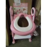 Asab Childrens Toilet Trainer - Pink - Unchecked & Boxed.