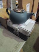 London Pottery Pebble Filter Teapot, Unchecked & Boxed.