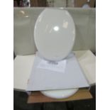 2x Asab Plastic Toilet Seat, Unchecked & Boxed.