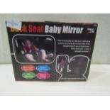Back Seat Baby Mirror Unchecked & Boxed