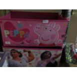 2x Childrens Storage Boxes - No Lids. See Image For Designs.