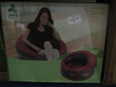 3x Inflatable Chairs, Unchecked & Boxed.