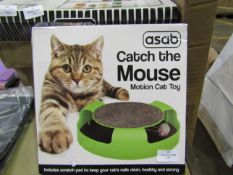 Asab Catch The Mouse Motion Cat Toy - Unchecked & Boxed.