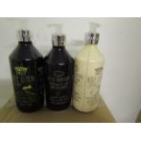 3x Items Being 2x 500ml Body Lotion, Almond - 1x 500ml Body Lotion Coconut - Unused.