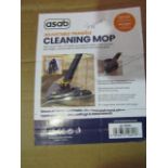 2x Asab Adjustable Triangle Cleaning Mop - Unchecked & Boxed.