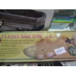 Box Of 2 Ladies Shoe Stretchers, For Sizes: 3-8 - Unchecked & Boxed.