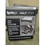 2x Springo - Anti-Slip Platform Half Step - Boxed.