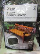 Asab 3 Seater Bench Cover, Size: 162 x 66 x 89CM - Unchecked & Packaged.