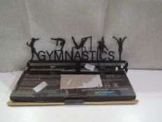 Gymnastics Metal Hanger - Good Condition & Boxed.