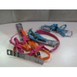 4x Rogz Pet Harnesses - All Different Sizes - See Picture For Sizes.
