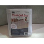 5x BabyHub - Mesh Crib Liner / 177cm long X 22cm High - New & Packaged.