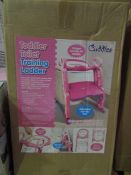 Cuddles Toddler Toilet Training Ladder, Pink - Unchecked & Boxed.