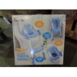 Cuddles Todler Toilet Trainer Ladder, Blue, Unchecked & Boxed.