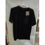 NO VAT Puma T/Shirt Black Size S New With Tags RRP £24.99